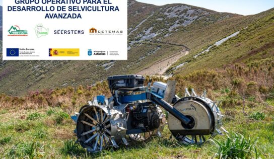 Un robot de desbroce autónomo facilitará la gestión del territorio rural en zonas de difícil acceso