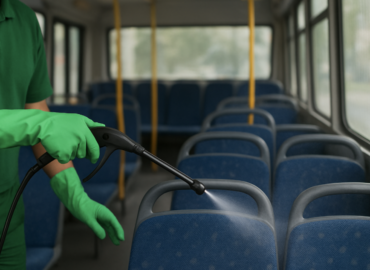 Tot-Net refuerza la seguridad e higiene en el transporte público con limpiezas técnicas y desinfección de autobuses