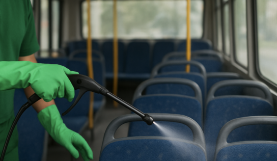 Tot-Net refuerza la seguridad e higiene en el transporte público con limpiezas técnicas y desinfección de autobuses