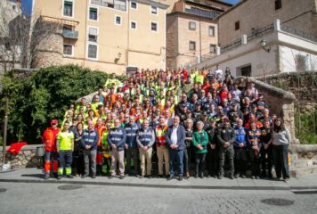 El COACM refuerza su Agrupación de Emergencias con la participación en el simulacro del PRICAM en Cuenca