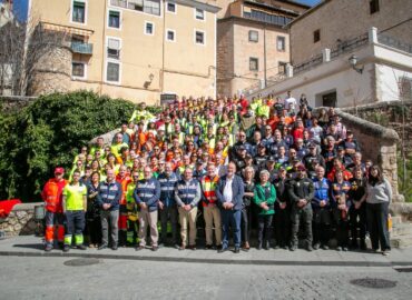 El COACM refuerza su Agrupación de Emergencias con la participación en el simulacro del PRICAM en Cuenca