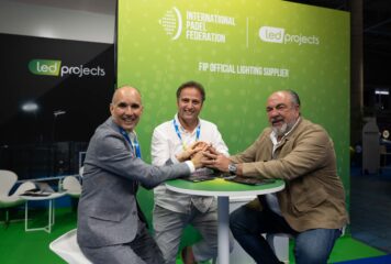 Aurial Padel elige a Led Projects para la iluminación de toda su red de clubes