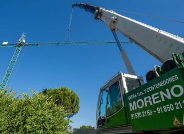 Grúas Moreno supera los 60 años de experiencia con una flota preparada para transportar y elevar cargas de hasta 200 toneladas