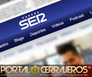 Noticias cerrajeros Cadena Ser