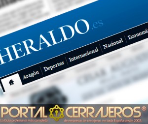 Noticias cerrajeros Heraldo.es